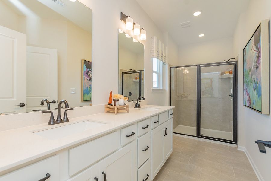 The Suwanee - Primary Suite Bathroom The Suwanee - Primary Suite Bathroom