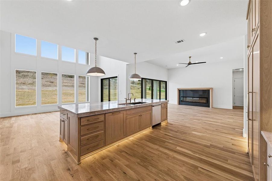 Furnished interior view inside a new home in , Aledo (Image 11).