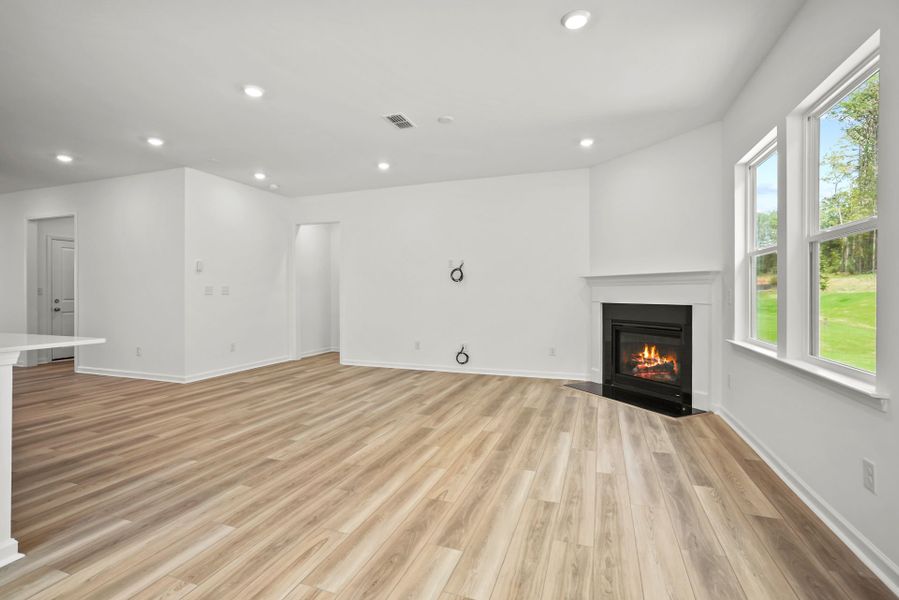 Spacious, unfurnished interior of a new home in Michaux Gardens, Belmont (Image 67). Spacious, unfurnished interior of a new home in Michaux Gardens, Belmont (Image 67).