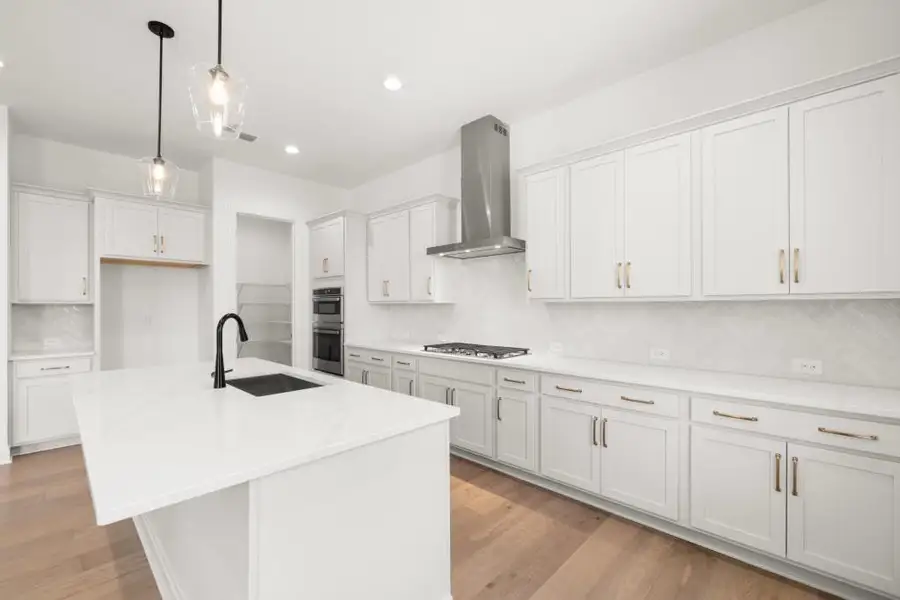 Furnished interior view inside a new home in East Harbor II at Chestatee, Dawsonville (Image 8).