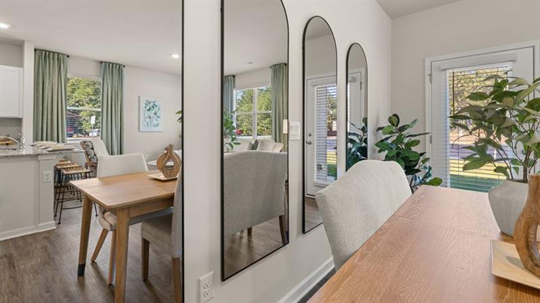 Furnished interior view inside a new home in Old Summerville Village, Rome (Image 13).