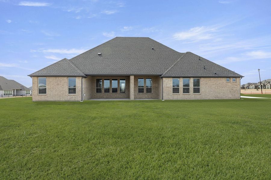 Exterior details and patio area of a home in Berkshire Estates, Mesquite (Image 4). Exterior details and patio area of a home in Berkshire Estates, Mesquite (Image 4).