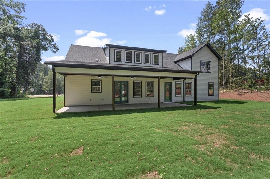 Exterior details and patio area of a home in , Powder Springs (Image 30). Exterior details and patio area of a home in , Powder Springs (Image 30).