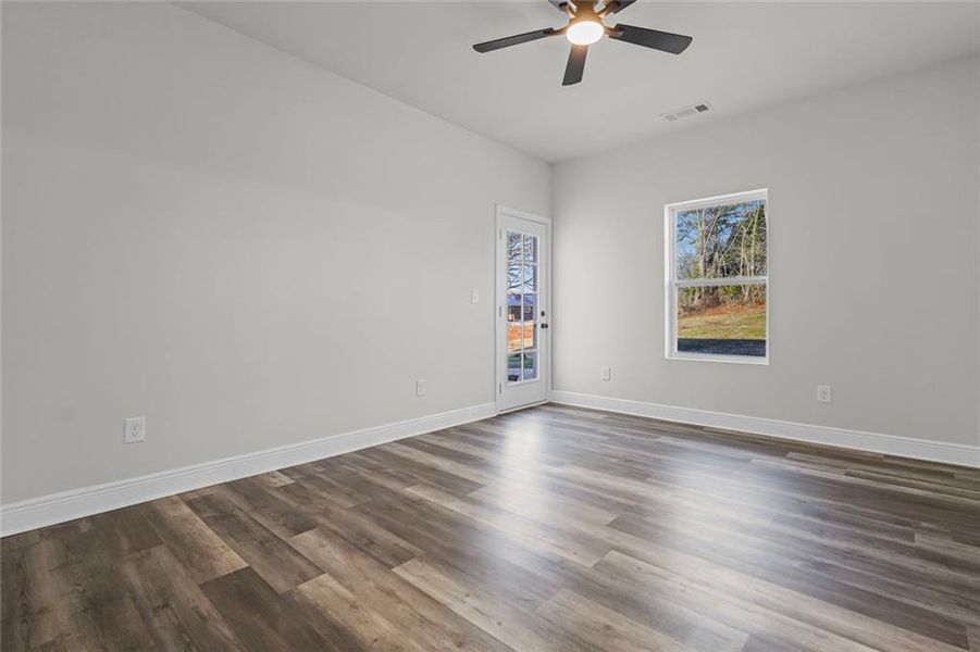 Spacious, unfurnished interior of a new home in , Cornelia (Image 25).