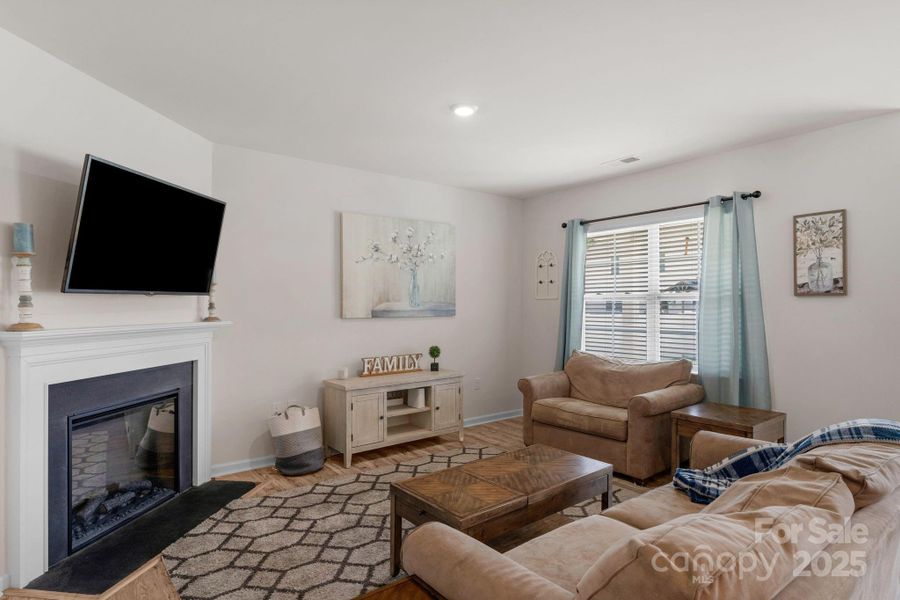 Furnished interior view inside a new home in Crossroads, Locust (Image 7). Furnished interior view inside a new home in Crossroads, Locust (Image 7).