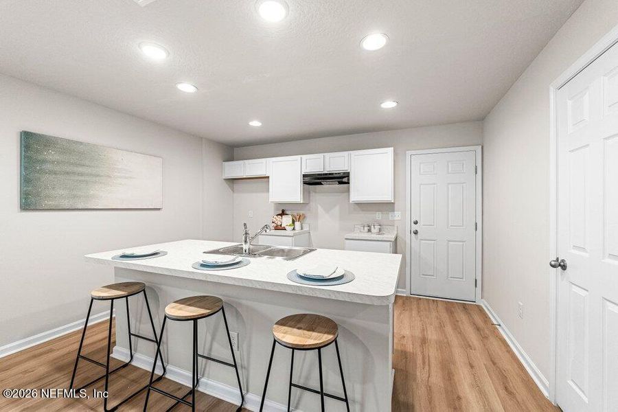 Furnished interior view inside a new home in , Jacksonville (Image 22).