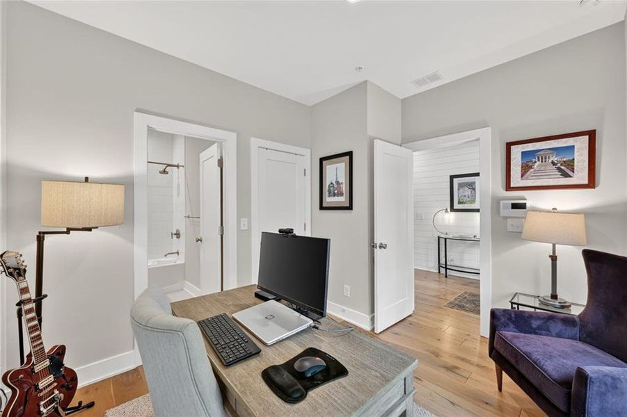 Furnished interior view inside a new home in , Decatur (Image 7).