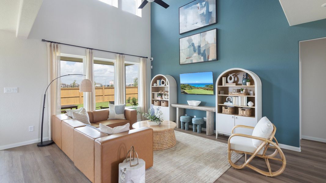 Representative furnished interior of a home built from the The Campbell by Legend Homes in Bluestem, Brookshire (Image 8). Representative furnished interior of a home built from the The Campbell by Legend Homes in Bluestem, Brookshire (Image 8).
