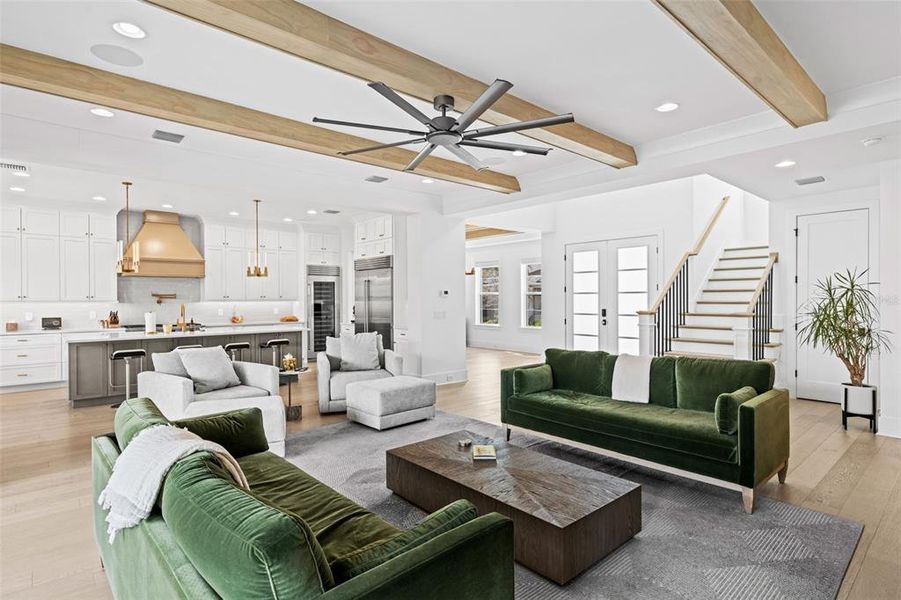 Furnished interior view inside a new home in , Tampa (Image 61).