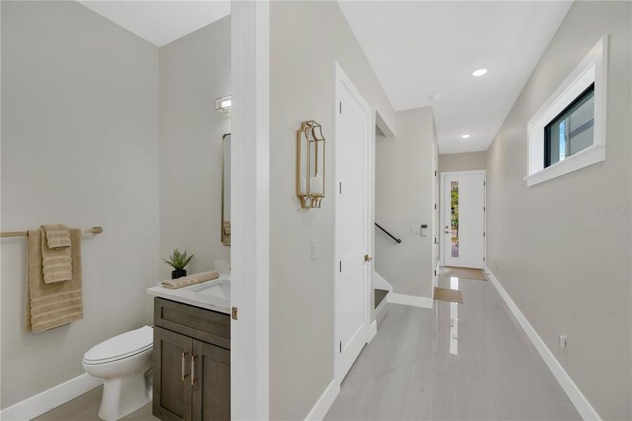 Furnished interior view inside a new home in , Tampa (Image 8).