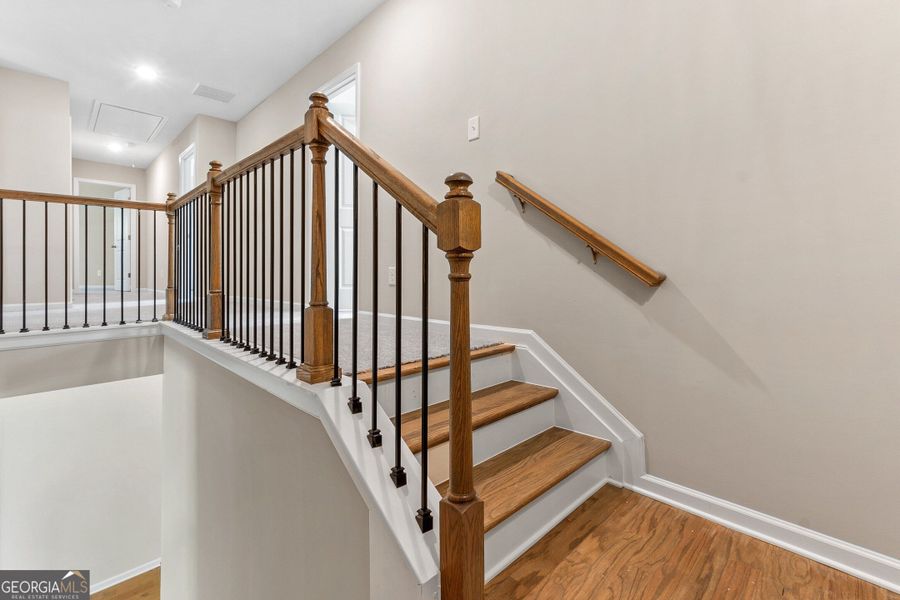 Spacious, unfurnished interior of a new home in Juliette Crossing, Forsyth (Image 65).