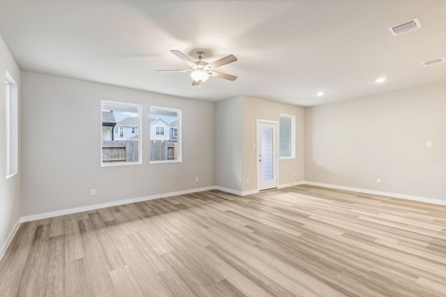 Photo is not of the actual home, but is an inspirational photo of builder’s model home and may depict options, furnishings, and/or decorator features that are not included