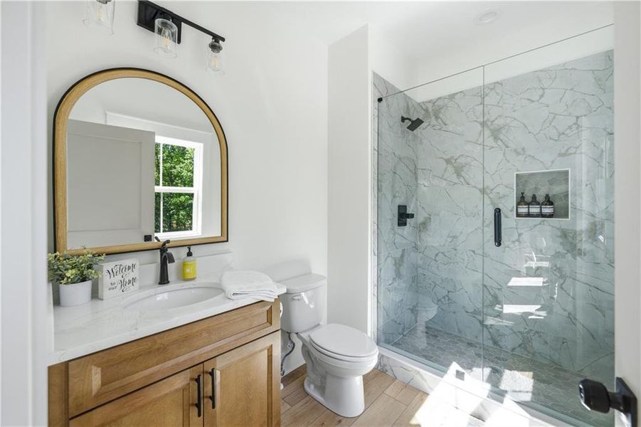 Furnished interior view inside a new home in , Good Hope (Image 42).