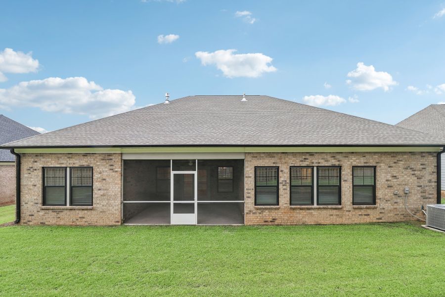 Representative exterior photo of a completed home built from the Ariel II by Great Southern Homes in Collins Cove, Chapin, SC (Image 32).