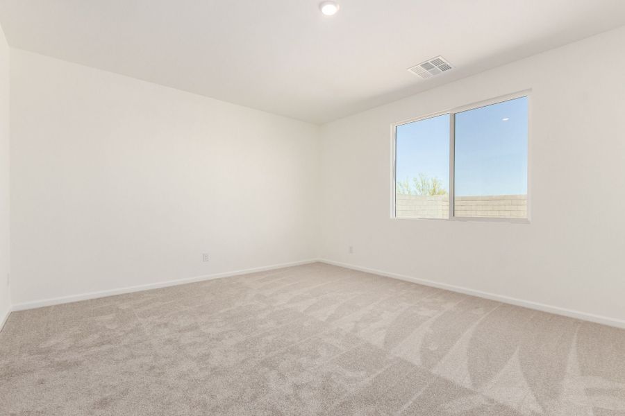 2D floor plan layout of this home in The Views at Rancho Cabrillo, Peoria, AZ (Image 28).