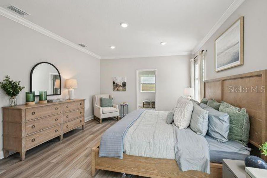 Furnished interior view inside a new home in , Mount Plymouth (Image 23).