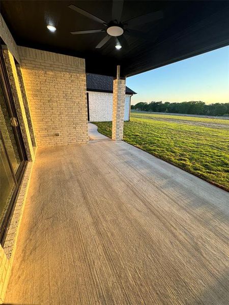 Exterior details and patio area of a home in , Union Valley (Image 3).