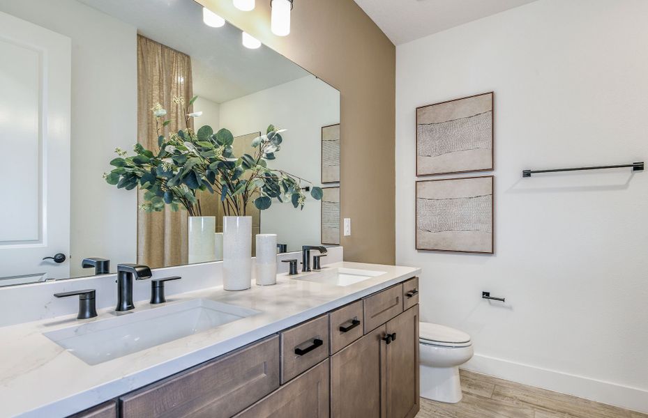 Furnished interior view inside a new home in Riverwood, Zephyrhills (Image 13).