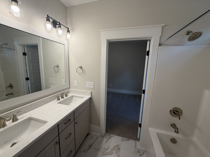 Furnished interior view inside a new home in Songbird, Hampstead (Image 18). Furnished interior view inside a new home in Songbird, Hampstead (Image 18).