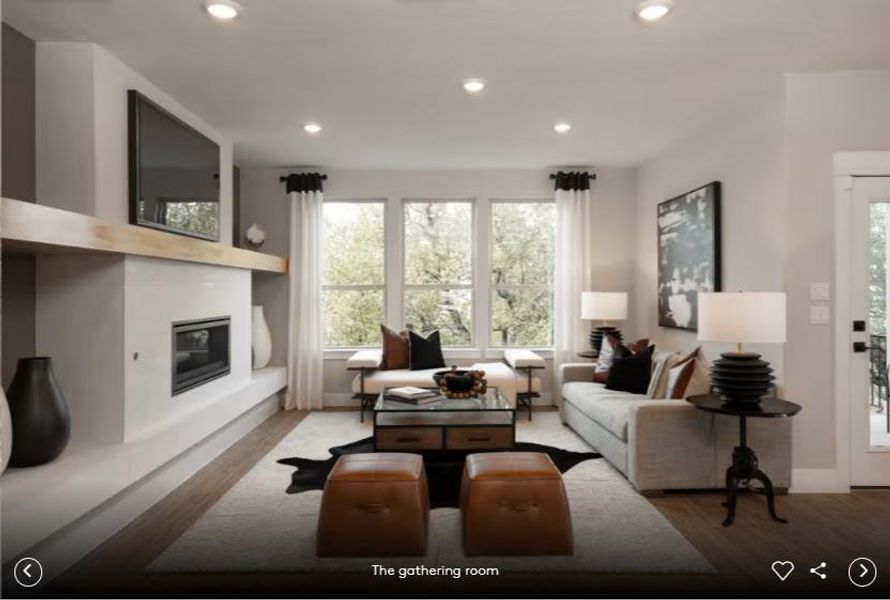 Interior photos- Photo of Pulte model home with same floor plan, not of actual home listed.