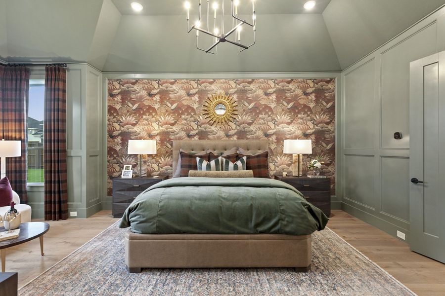 Representative Primary Bedroom - some options shown