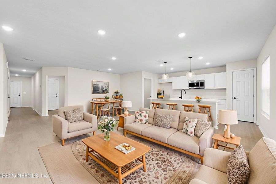 Furnished interior view inside a new home in , Green Cove Springs (Image 8).