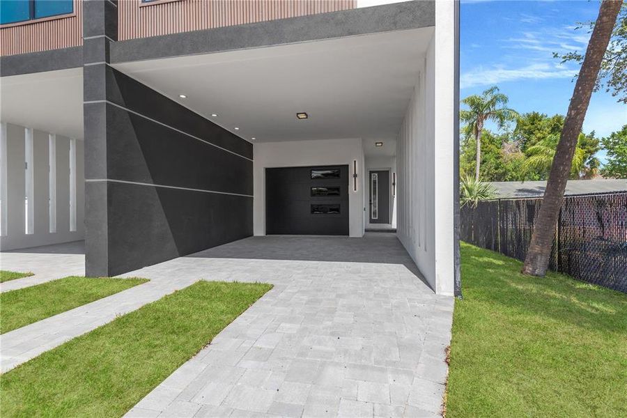 Exterior details and patio area of a home in , Tampa (Image 22). Exterior details and patio area of a home in , Tampa (Image 22).