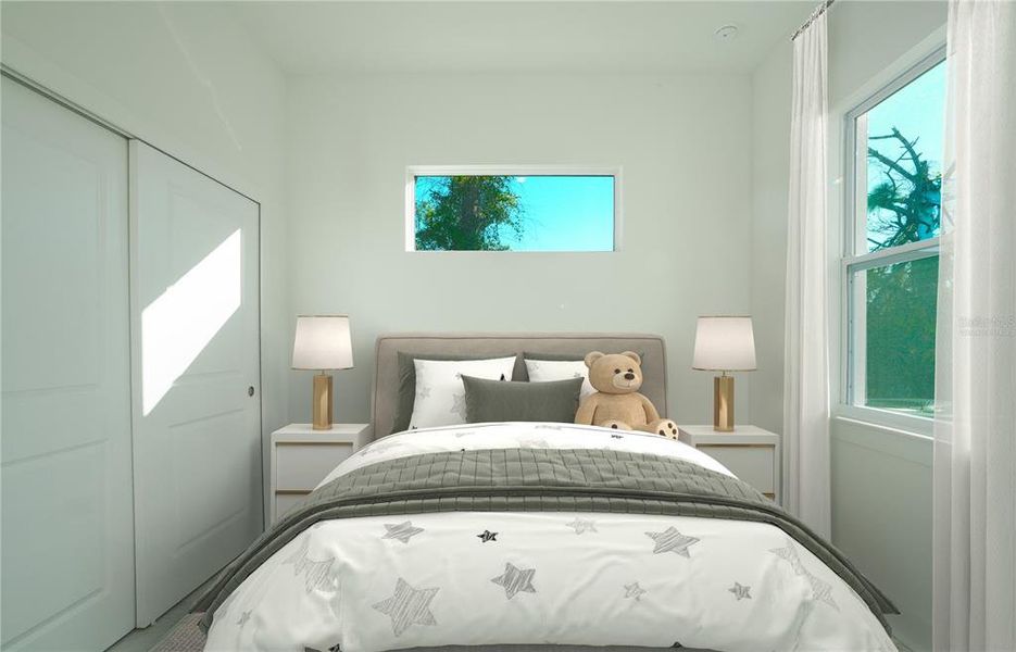 Furnished interior view inside a new home in , Placida (Image 9).