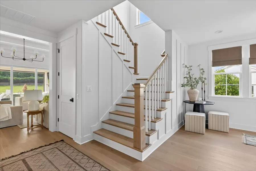 Representative furnished interior of a home built from the Laguna Sur by Classica Homes in Enclave at McKee, Charlotte (Image 46).