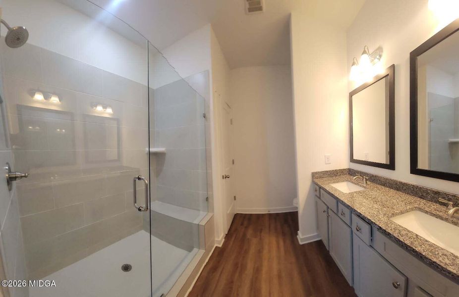 Furnished interior view inside a new home in Langston Place, Perry (Image 7).