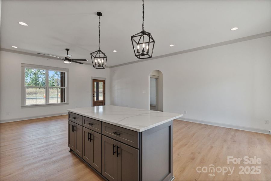 Furnished interior view inside a new home in , Clover (Image 9). Furnished interior view inside a new home in , Clover (Image 9).