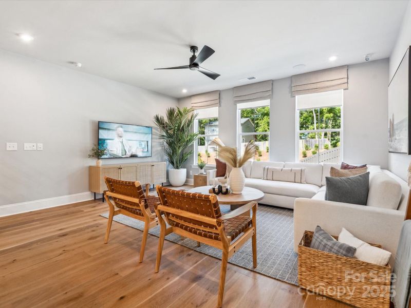 9' Ceilings Take this Great Room to the Next Level. *Model Photos | Actual Finishes, Structural Selections, and Orientation May Vary. 9' Ceilings Take this Great Room to the Next Level. *Model Photos | Actual Finishes, Structural Selections, and Orientation May Vary.