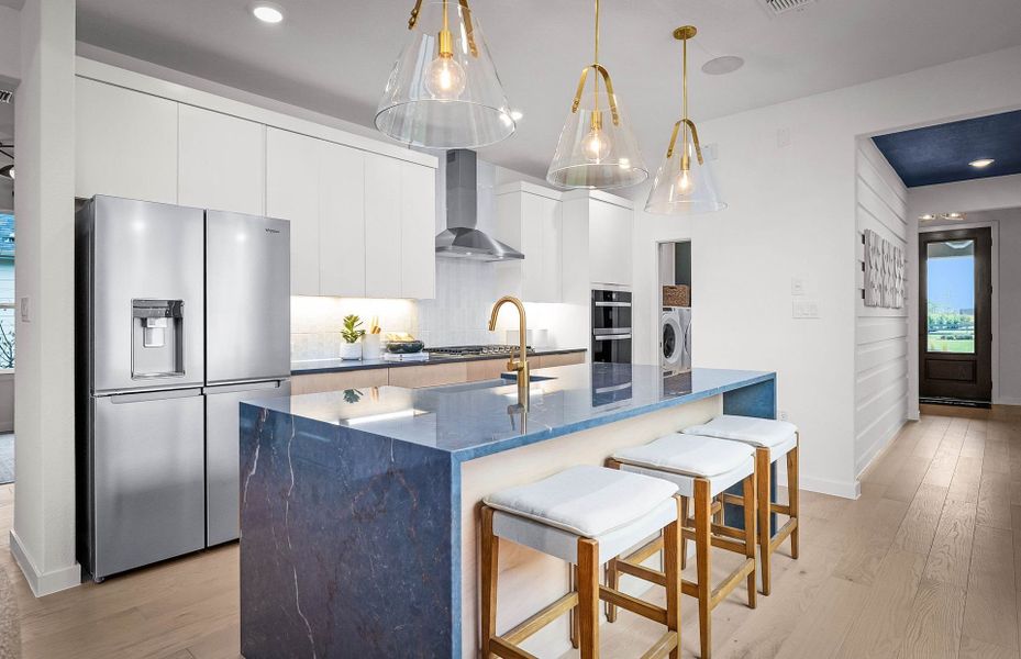 Representative furnished interior of a home built from the Hallmark by Del Webb in Sun City Texas, Georgetown (Image 8).