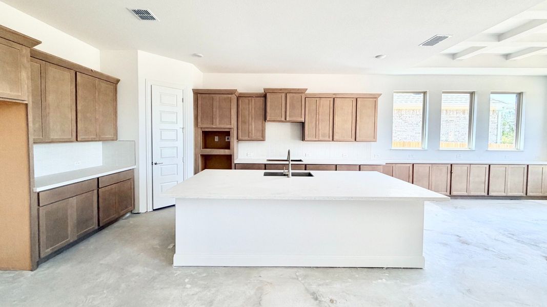 Furnished interior view inside a new home in Retreat at San Gabriel, Georgetown (Image 11).