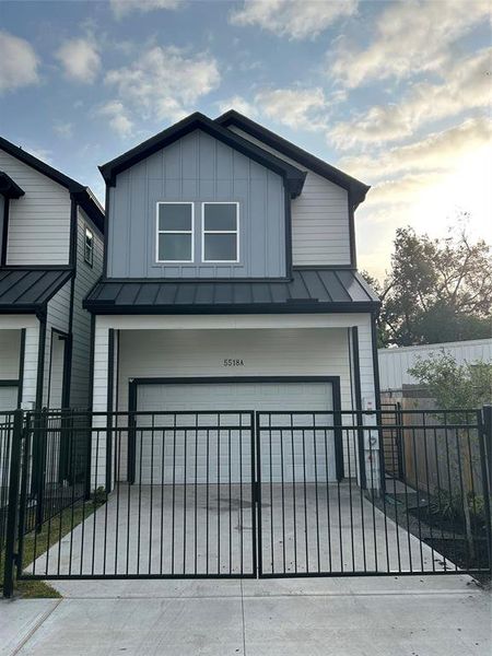 Driveway gate installed Oct 29th