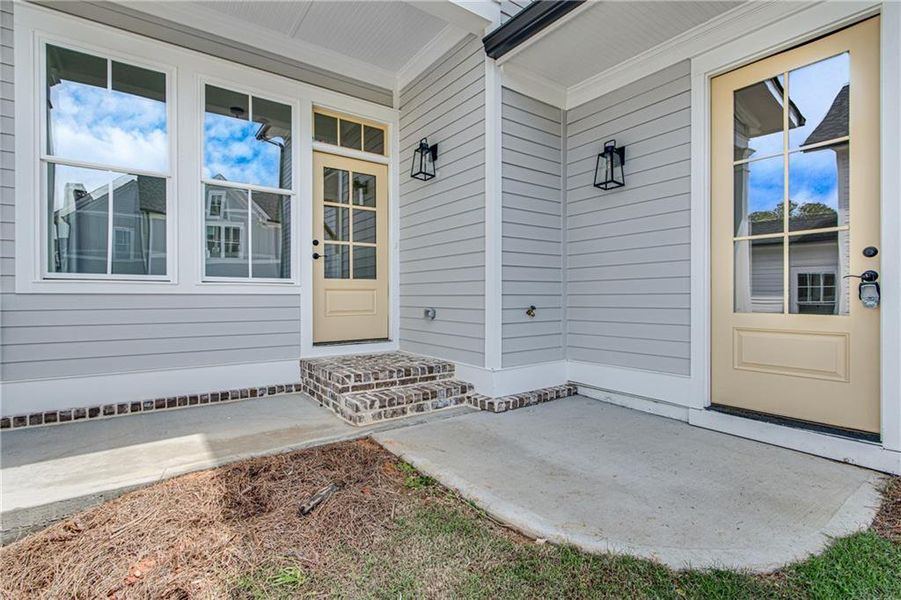 Exterior details and patio area of a home in , Dacula (Image 21).