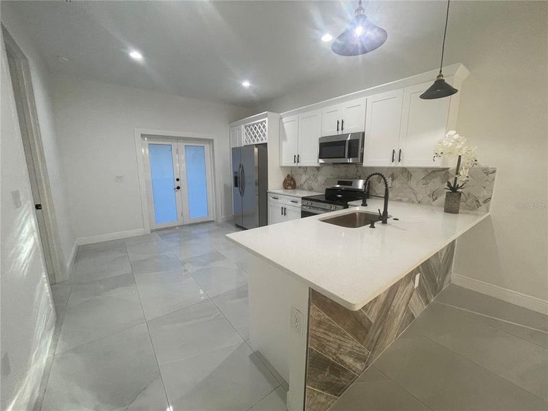 Furnished interior view inside a new home in , Tampa (Image 14). Furnished interior view inside a new home in , Tampa (Image 14).