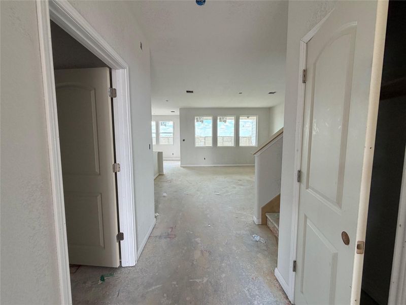 In-progress construction of a new home in Willow Springs, Buda, TX (Image 11). In-progress construction of a new home in Willow Springs, Buda, TX (Image 11).