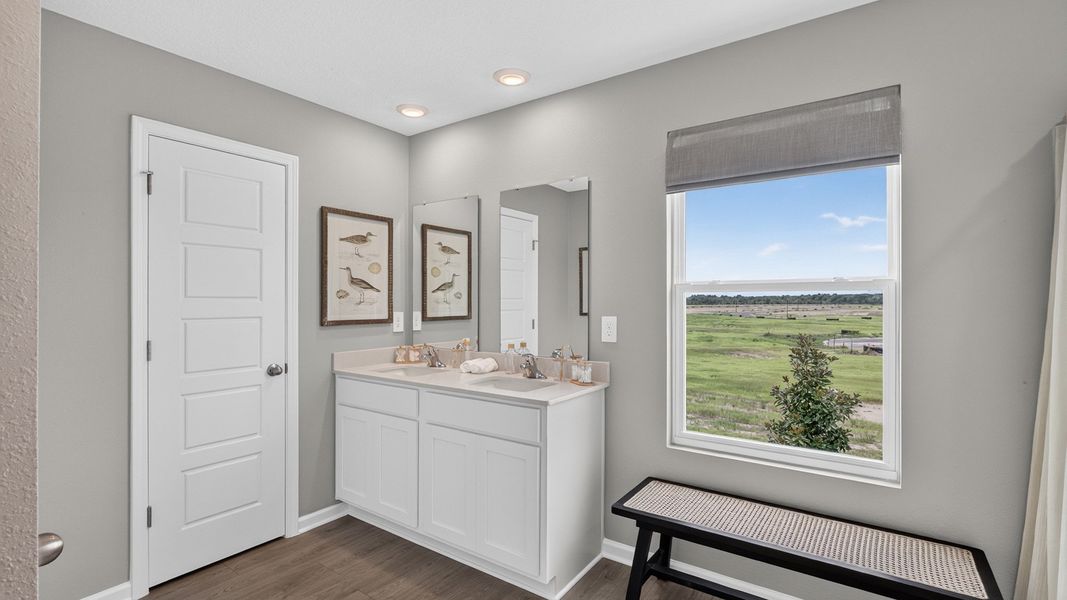 Furnished interior view inside a new home in Rookery, Green Cove Springs (Image 17).