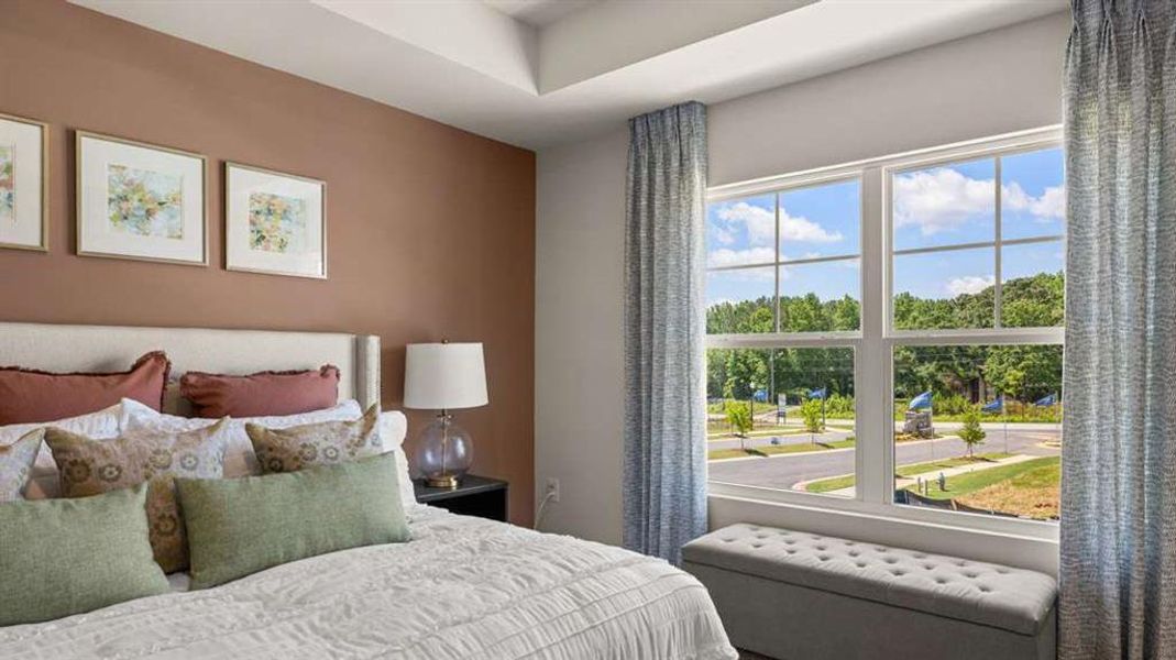 Furnished interior view inside a new home in , Stockbridge (Image 30).