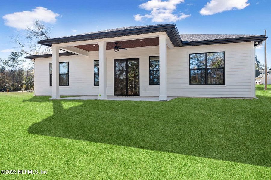 Exterior details and patio area of a home in , Middleburg (Image 3).