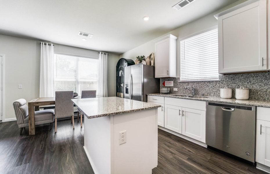 Furnished interior view inside a new home in Windcress, Cove (Image 8).