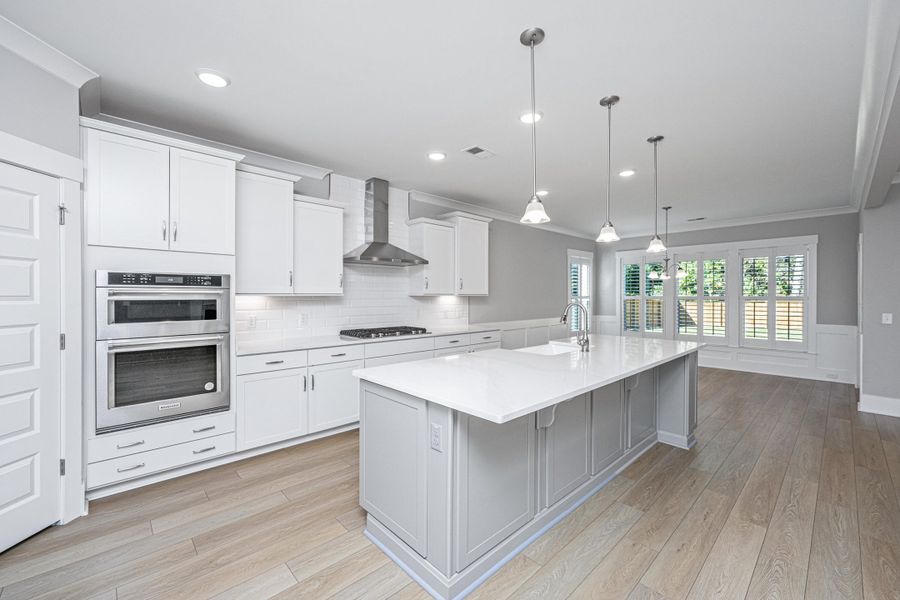 Furnished interior view inside a new home in Sea Island Preserve, Johns Island (Image 9). Furnished interior view inside a new home in Sea Island Preserve, Johns Island (Image 9).