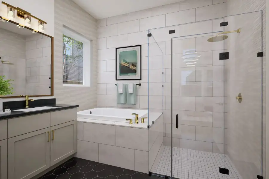 The Mansfield - Owner's Bath