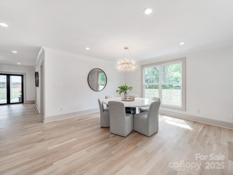 Furnished interior view inside a new home in , Charlotte (Image 28).