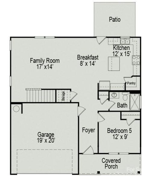 The McGinnis - 1st Floor Layout