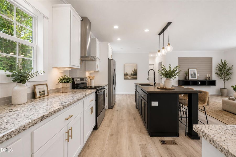 Staged Kitchen