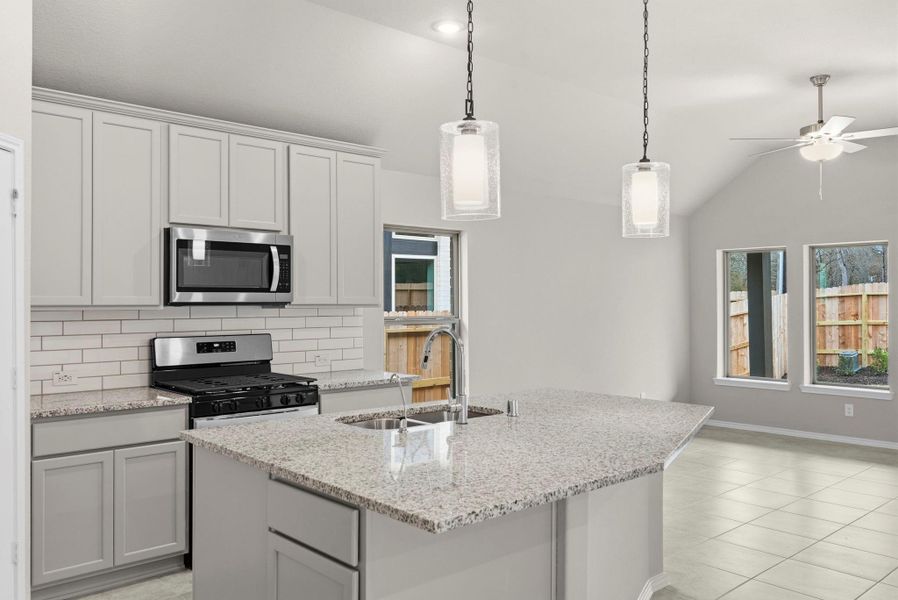 Furnished interior view inside a new home in Escondido, Magnolia (Image 11).