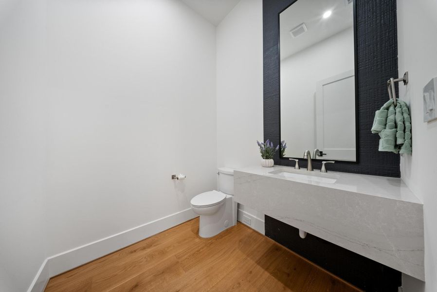 Furnished interior view inside a new home in , Houston (Image 30).