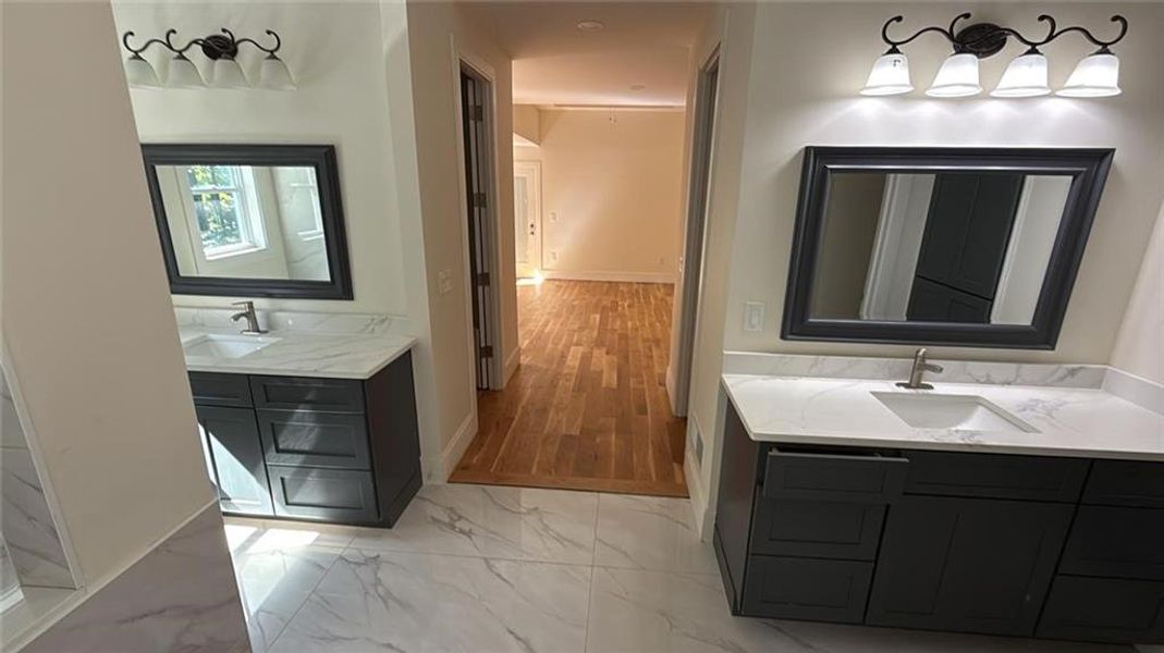 Furnished interior view inside a new home in , Marietta (Image 3).